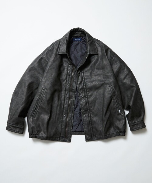 NAUTICA（ノーティカ） ブルゾン MEDIUM ブラック メンズ : ZOZOTOWN
