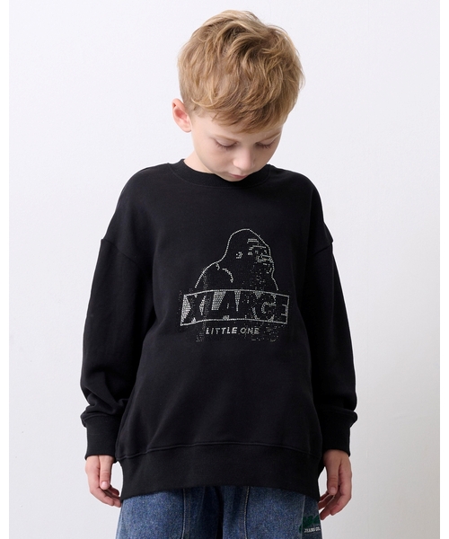 XLARGE KIDS（エクストララージ キッズ） トレーナー ラインストーンOG