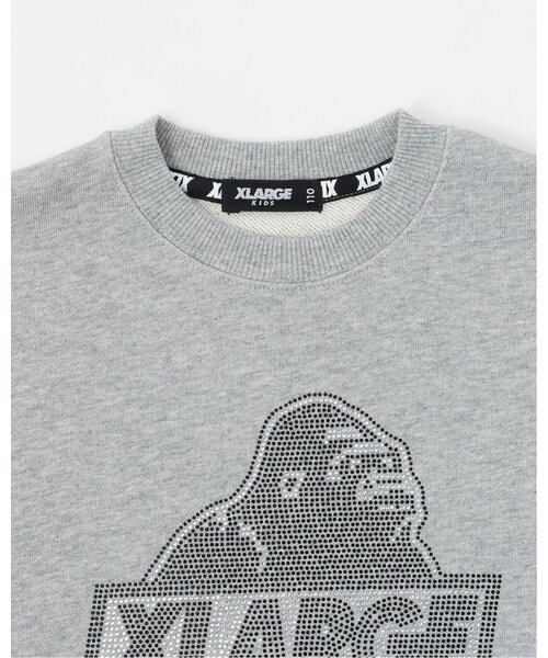 XLARGE KIDS（エクストララージ キッズ） トレーナー ラインストーンOG