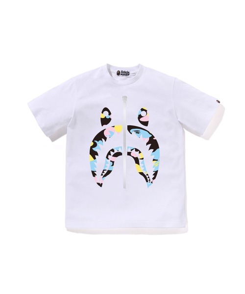 A BATHING APE（アベイシングエイプ） tシャツ NEW MULTI CAMO SHARK