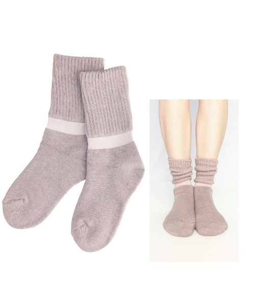 靴下 あったか毛混パイルソックス19cm丈 レディース | ブランド登録なし | 03