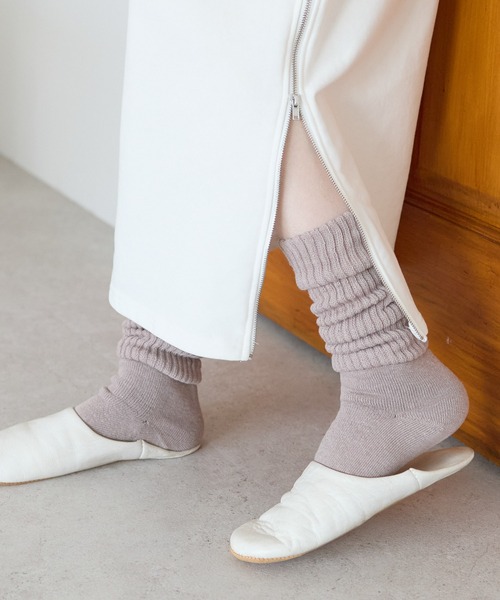 靴下 あったか毛混パイルソックス19cm丈 レディース | ブランド登録なし | 05