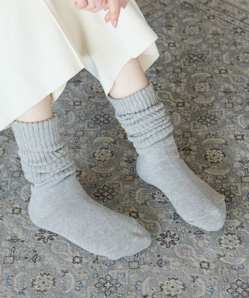 靴下 あったか毛混パイルソックス19cm丈 レディース | ブランド登録なし | 08