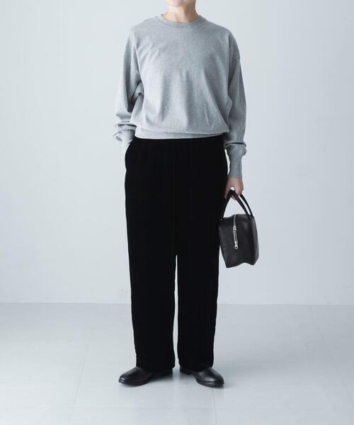 かぐれ パンツ レーヨンシルクベルベットパンツ レディース : ZOZOTOWN
