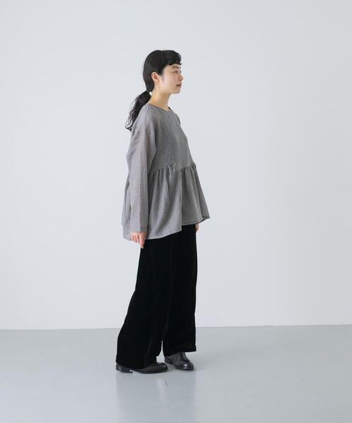 かぐれ パンツ レーヨンシルクベルベットパンツ レディース : ZOZOTOWN