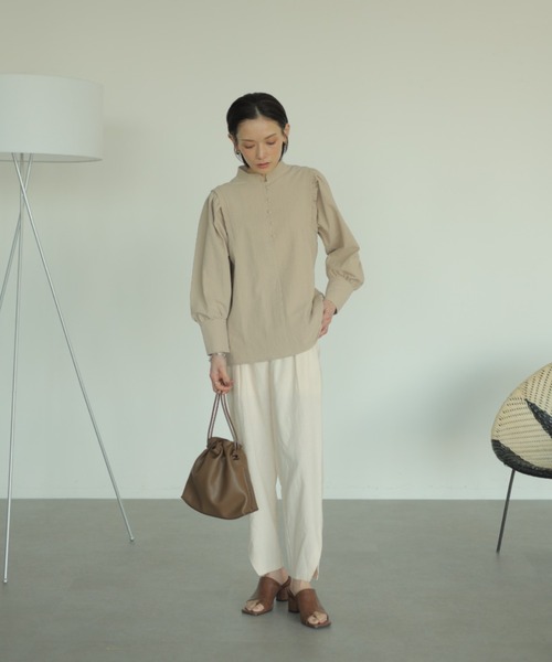 「rem closet」 長袖ブラウス FREE アイボリー レディース_画像9