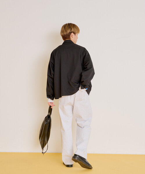 「WHIMSIC」 テーラードジャケット 1 ブラウン メンズ_画像8