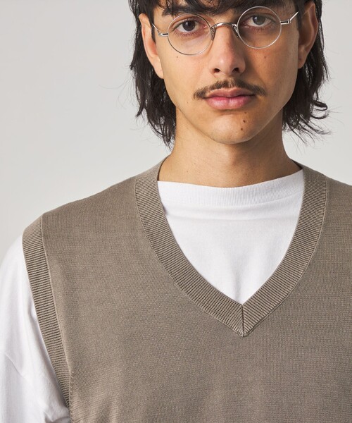 【未使用　即完】Steven Alan☆ニット☆M☆ブリック STEVEN ALAN（スティーブンアラン） セーター ニット フェード ニット