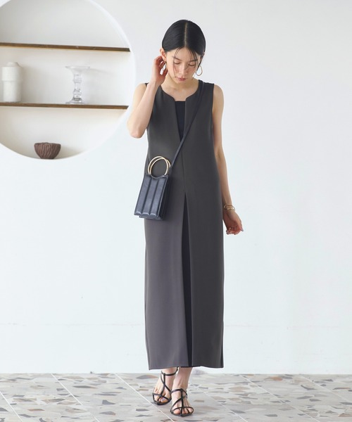 RUIRUE BOUTIQUE（ルイルエブティック） コンビワンピース LL