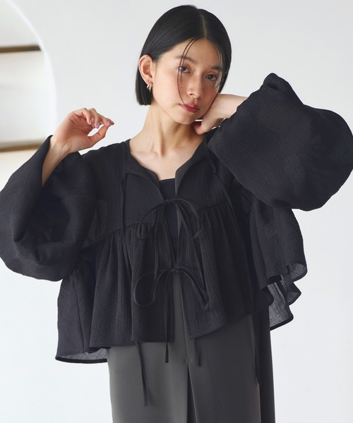 最終価格！新品未使用ルイエブティック　コンビワンピース　チャコールグレー　LL RUIRUE BOUTIQUE（ルイルエブティック） コンビワンピース LL