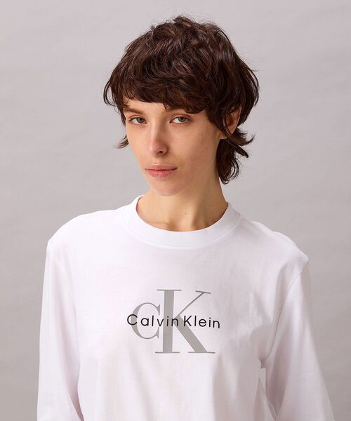 未使用品 ☆ カルバンクライン ☆ 長袖カットソー ☆ 38 Calvin Klein（カルバン・クライン） tシャツ 長袖Tシャツ