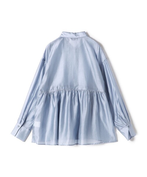 「SHIPS Colors」 長袖ブラウス ONE SIZE ブラック レディース_画像4