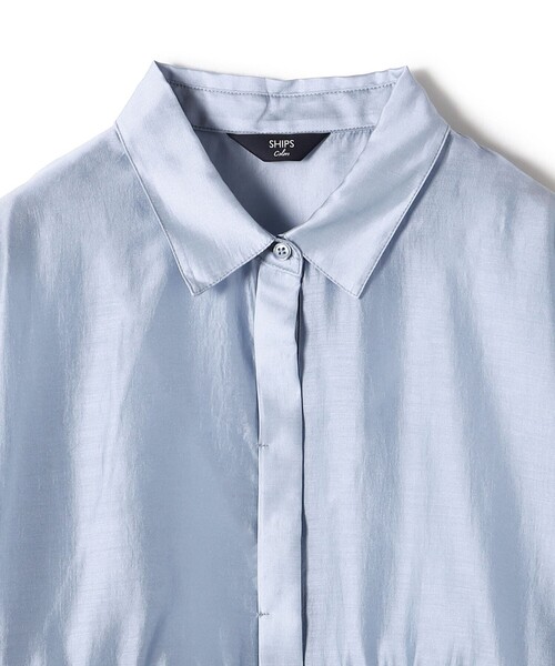 「SHIPS Colors」 長袖ブラウス ONE SIZE ブラック レディース_画像5