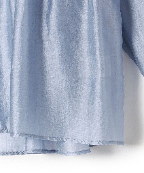 「SHIPS Colors」 長袖ブラウス ONE SIZE ブラック レディース_画像8