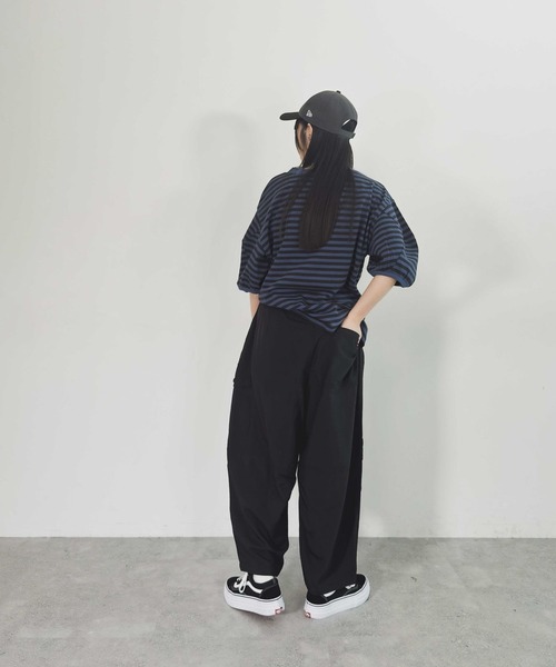 「niko and...」 カーゴパンツ LARGE ブラック レディース_画像9