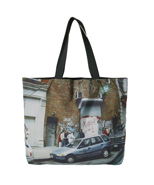 「X-girl」 トートバッグ ONE SIZE ブラウン レディース_画像3