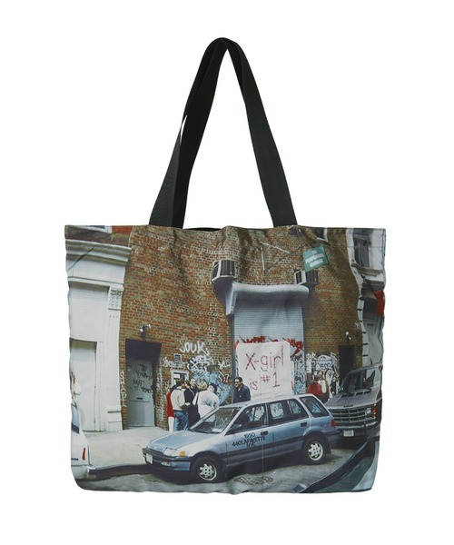 「X-girl」 トートバッグ ONE SIZE ブラウン レディース_画像5