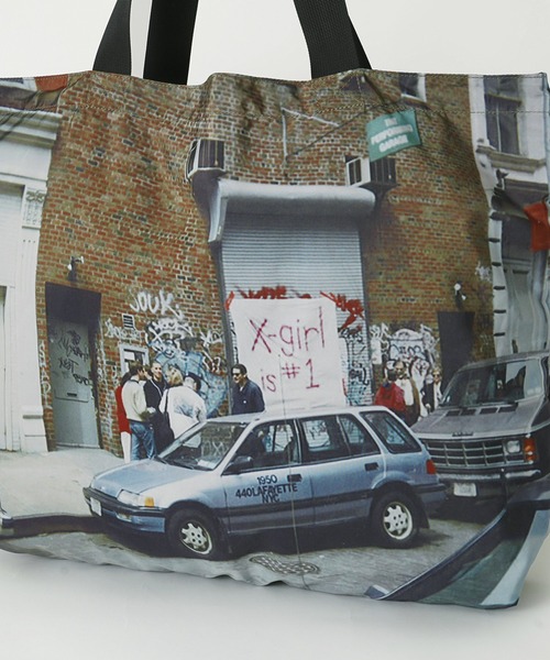「X-girl」 トートバッグ ONE SIZE ブラウン レディース_画像7