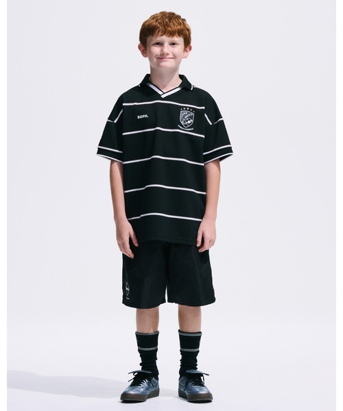 ポロシャツ CHAMPIONS BORDER S/S GAME SHIRT キッズ 子供服 男の子 女の子の画像