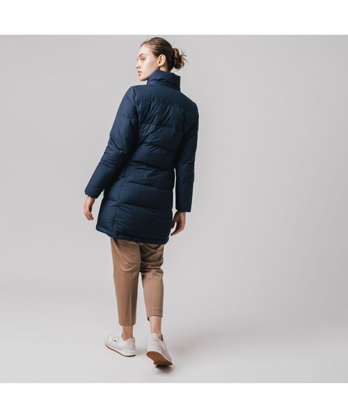 LACOSTE（ラコステ） ダウンジャケット 34 ネイビー レディース