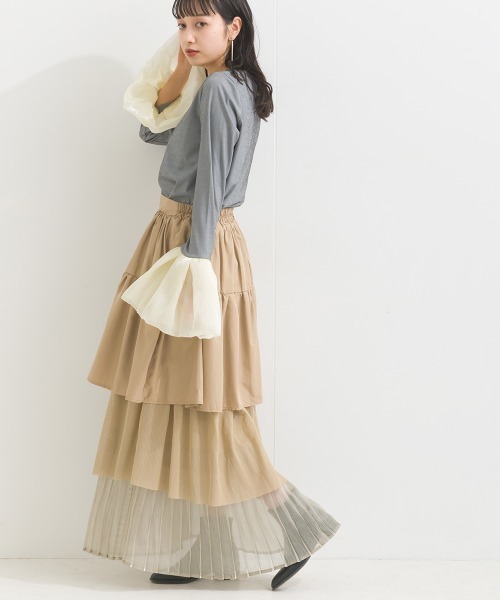 「terrace」 長袖カットソー MEDIUM グレー レディース_画像8