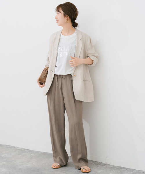 「Spick \u0026 Span」 テーラードジャケット 40 アイボリー レディースの画像