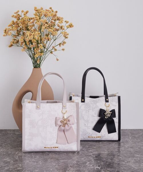 「Maison de FLEUR」 2WAYバッグ FREE ブラック レディース_画像2