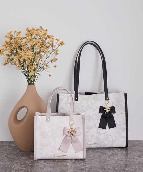 「Maison de FLEUR」 2WAYバッグ FREE ブラック レディース_画像4