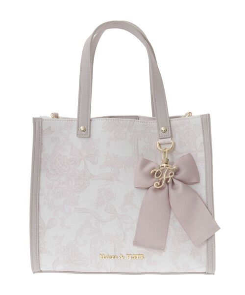 「Maison de FLEUR」 2WAYバッグ FREE ブラック レディース_画像5