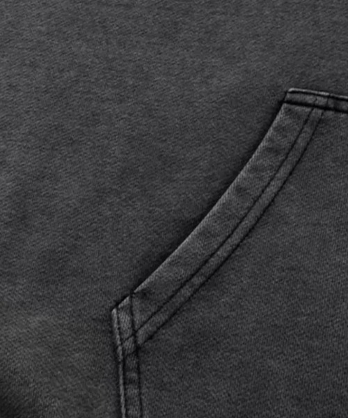 「DIAVEL」 プルオーバーパーカー M ダークグレー レディース_画像9