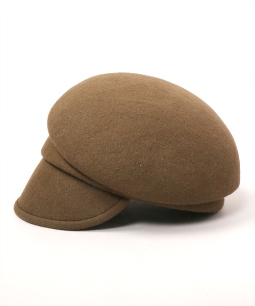 「CA4LA」 キャスケット ONESIZE ブラウン レディースの画像3