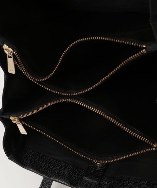 「russet」 ワンポイントトートバッグ - ブラック レディース_画像4