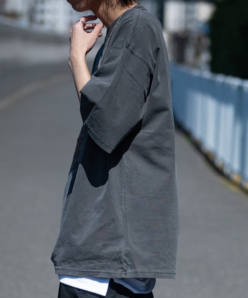 「JOHN'S CLOSET」 半袖Tシャツ MEDIUM グレー メンズ_画像6