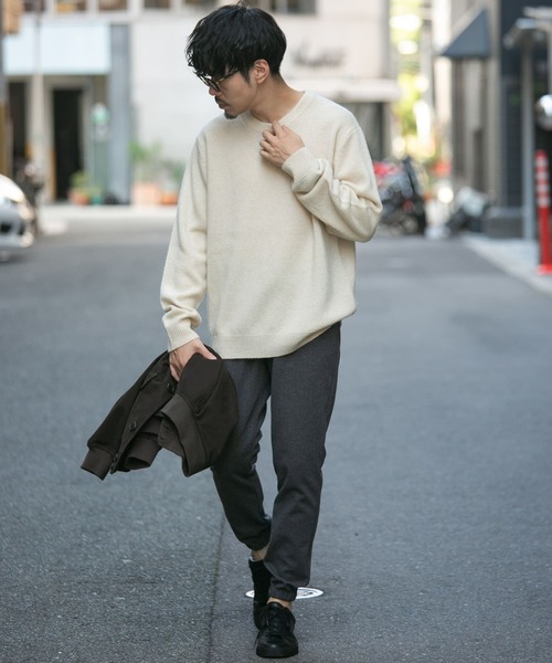 「URBAN RESEARCH ROSSO MEN」 長袖ニット LARGE マスタード メンズ_画像8