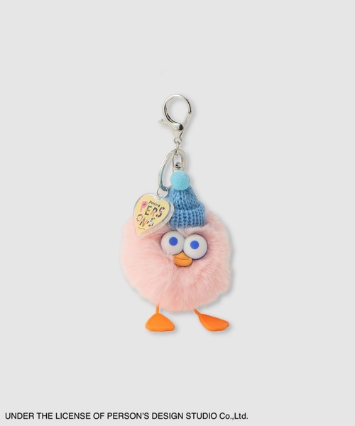 PERSON'S（パーソンズ） キーホルダー 別注デザイン モフモフ
