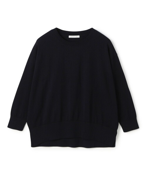 GALERIE VIE クルーネックニットセーター Fサイズ GALERIE VIE（ギャルリー ヴィー） ニット セーター プレーンコットン