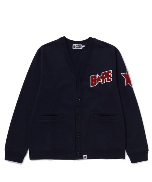 A BATHING APE（アベイシングエイプ） カーディガン X-LARGE ネイビー 