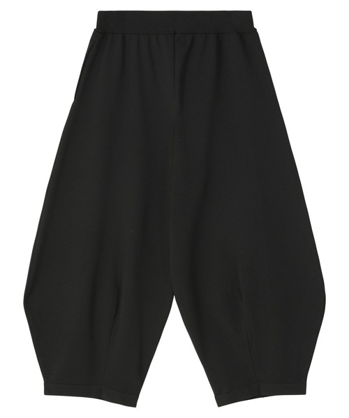282t*美品 ZUCCa ズッカ ライトPEワッシャー パンツ ZUCCa（ズッカ） ワイドパンツ パンツ PE STRETCH KNIT / S レディース