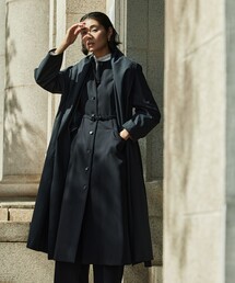 TOMORROWLAND collection コート アウター スムースクロス ベルテッド 