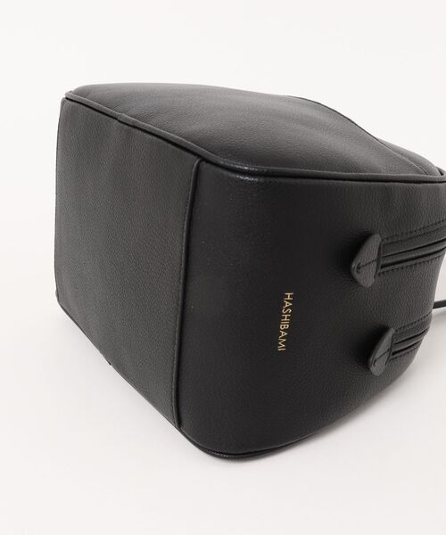 「HASHIBAMI」 ハンドバッグ F ブラック レディース_画像3
