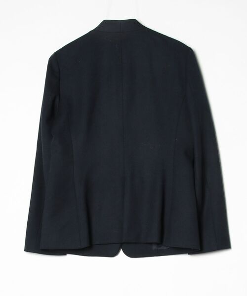 美品 UNITED ARROWSノーカラージャケット 紺色 ユナイテッドアローズ UNITED ARROWS（ユナイテッドアローズ） ノーカラージャケット 40