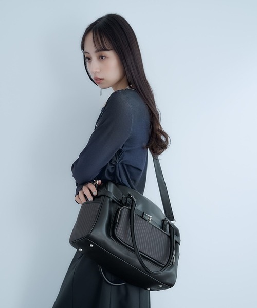 HARE（ハレ） ボストンバッグ イソザイポケットボストンバッグ(HARE