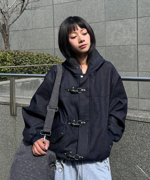 kutir ファイヤーマンジャケット クティール kutir（クティール） ブルゾン アウター FIREMAN GRADATION ZIP KNIT