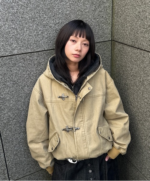 kutir ファイヤーマンジャケット クティール kutir（クティール） ブルゾン アウター FIREMAN GRADATION ZIP KNIT