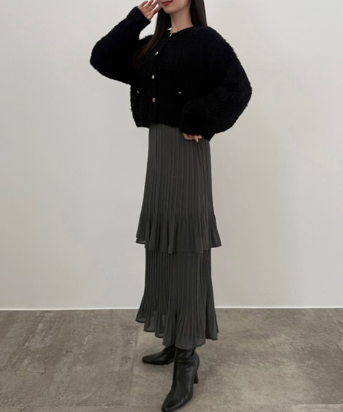 「CENEA」 セットアップ LARGE ブラック レディース_画像4
