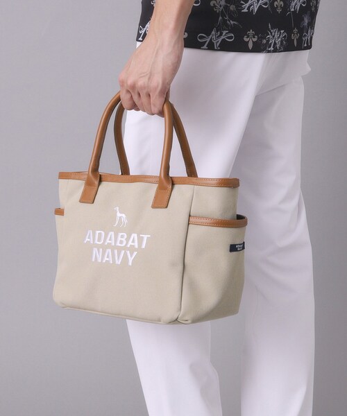 adabat（アダバット） トートバッグ 「ADABAT NAVY」ユニセックス
