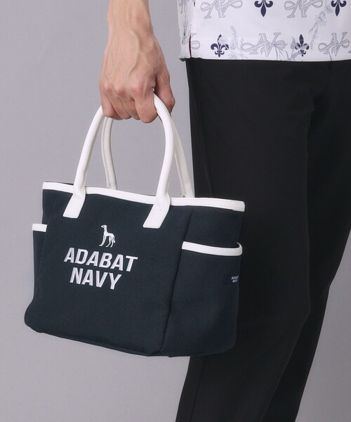 adabat（アダバット） トートバッグ 「ADABAT NAVY」ユニセックス