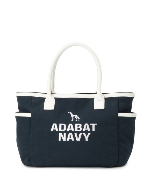 adabat（アダバット） トートバッグ 「ADABAT NAVY」ユニセックス