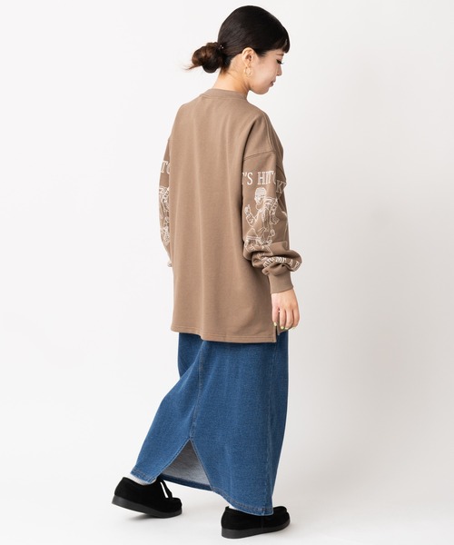 「gym master」 スウェットカットソー MEDIUM グレイッシュブルー メンズ_画像7