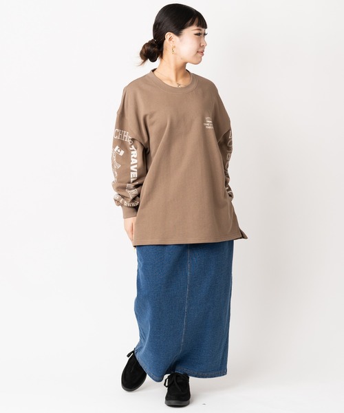 「gym master」 スウェットカットソー MEDIUM グレイッシュブルー メンズ_画像8